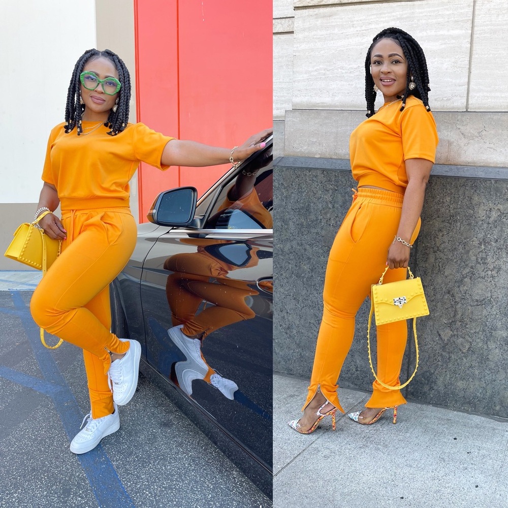 DRAW STRING JOGGERS PANTS SETS
